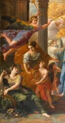 Allégorie de l'alliance du Dauphin de France avec Marie-Anne-Victoire de Bavière (Arnould de Vuez) - Muzeo.com