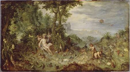 Allégorie de l'Eau (Jan Brueghel l'Ancien) - Muzeo.com