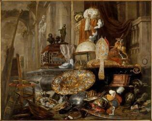 Allégorie des vanités du monde (Pieter Boel) - Muzeo.com