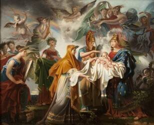 Allégorie de la naissance du roi de Rome (Charles Meynier) - Muzeo.com