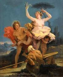 Apollon et Daphné (Giambattista Tiepolo) - Muzeo.com