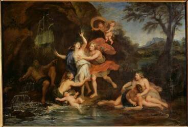 Apollon et Daphné (Antoine Coypel) - Muzeo.com