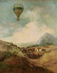 Ascension de la Montgolfière (Francisco de Goya) - Muzeo.com