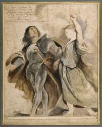 Auguste et la sibylle (Pierre Paul Rubens) - Muzeo.com