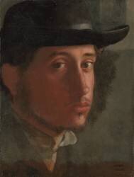Autoportrait (Edgar Degas) - Muzeo.com