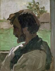 Autoportrait à Saint-Saveur (Frédéric Bazille) - Muzeo.com