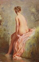 Baigneuse (Charles Chaplin) - Muzeo.com