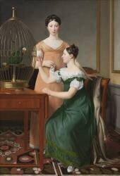 Bella et Hanna (Christoffer Wilhelm Eckersberg) - Muzeo.com
