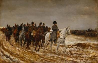 Campagne de France, 1814 (Jean-Louis-Ernest Meissonier) - Muzeo.com