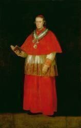 Cardinal Don Luis de Bourbon (Francisco de Goya) - Muzeo.com