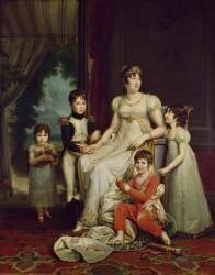 Caroline Murat et ses enfants (François Gérard) - Muzeo.com