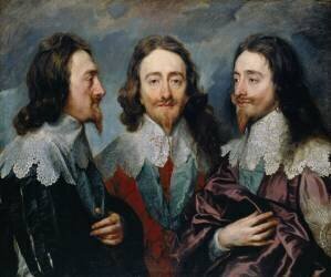 Charles Ier dans trois positions (Antoine van Dyck) - Muzeo.com