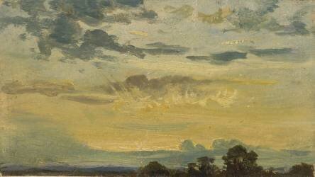 Coucher de soleil d'été (John Constable) - Muzeo.com