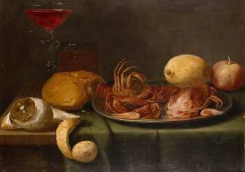 Crabes, crevettes et citrons (Jacob van Es) - Muzeo.com