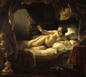 Danaé (Rembrandt) - Muzeo.com