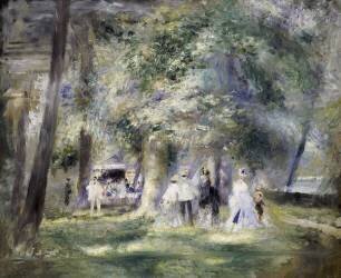 Dans le parc de Saint-Cloud (Auguste Renoir) - Muzeo.com