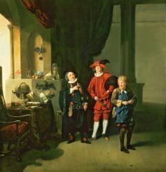 David Garrick avec William Burton et John Palmer dans 