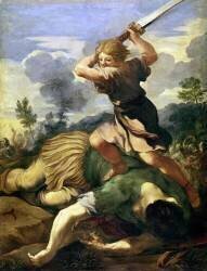 David terrassant Goliath (Pierre de Cortone) - Muzeo.com