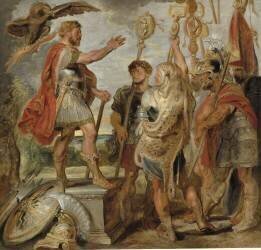 Decius Mus s'adressant aux légions (Pierre Paul Rubens) - Muzeo.com