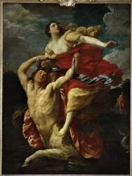 Déjanire enlevée par le centaure Nessus (Guido Reni) - Muzeo.com