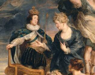 Détail de La Majorité de Louis XIII, le 20 octobre 1614 (Pierre Paul Rubens) - Muzeo.com