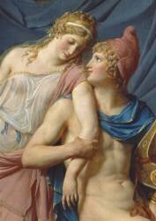 Détail de Les Amours de Pâris et Hélène (Jacques-Louis David) - Muzeo.com