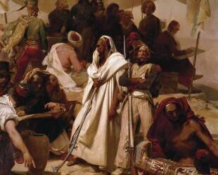 Détail de l'Expédition d'Egypte sous les ordres de Bonaparte (Léon Cogniet) - Muzeo.com