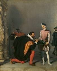 Don Pedro de Tolède baisant l'épée d'Henri IV (Jean-Auguste-Dominique Ingres) - Muzeo.com