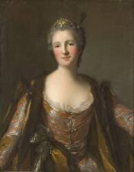 Elisabeth Catherine de Besenval (Jean-Marc Nattier) - Muzeo.com