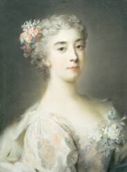 Enrichetta Anna Sofia di Modena (1702-1777) (Rosalba Carriera) - Muzeo.com