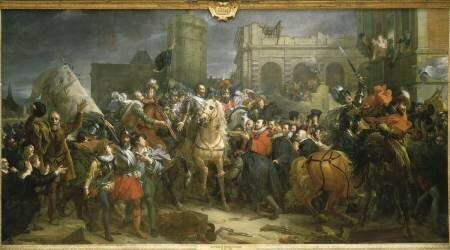 Entrée d'Henri IV à Paris, 22 mars 1594 (François Gérard) - Muzeo.com