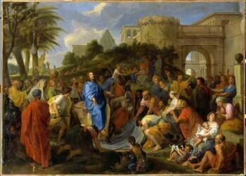 Entrée du Christ à Jérusalem (Charles Le Brun) - Muzeo.com