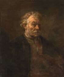 Étude d'un vieil homme (Rembrandt) - Muzeo.com