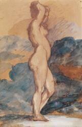 Étude d'une femme nue (Théodore Géricault) - Muzeo.com