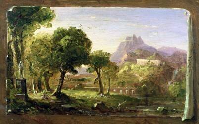 Etude pour le Rêve d'Arcadie (Thomas Cole) - Muzeo.com