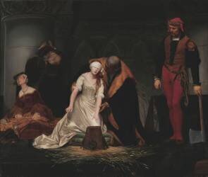 Exécution de Lady Jane Grey (Paul Delaroche) - Muzeo.com
