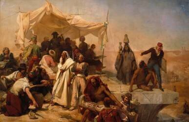 Expédition d'Egypte sous les ordres de Bonaparte (Léon Cogniet) - Muzeo.com