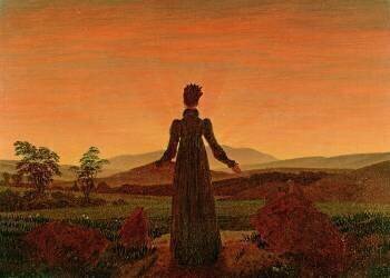 Femme dans le soleil du matin (Caspar David Friedrich) - Muzeo.com