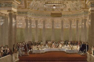 Festin du mariage de Napoléon Ier et de Marie-Louise, 2 avril 1810 (Alexandre Benoît Jean Dufay) - Muzeo.com