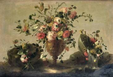 Fleurs dans un gobelet doré (Francesco Guardi) - Muzeo.com