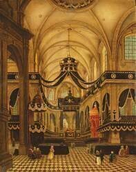 Funérailles de Louis Belmas à la cathédrale de Cambrai (Antoine Louis Saint-Aubert) - Muzeo.com