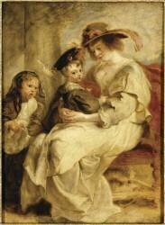 Hélène Fourment et ses enfants (Peter Paul Rubens) - Muzeo.com