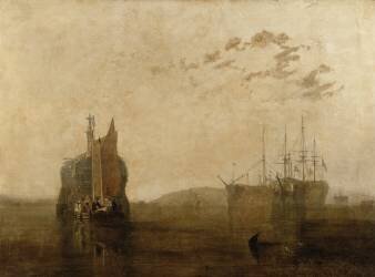 Hulks sur le Tamar (Joseph Mallord William Turner) - Muzeo.com