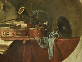 Instruments de la Musique Civile (Jean Siméon Chardin) - Muzeo.com
