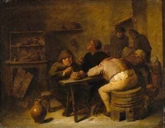Intérieur de tabagie (anonyme) - Muzeo.com