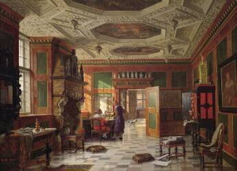 Intérieur du palais de Rosenburg (Heinrich Hansen) - Muzeo.com