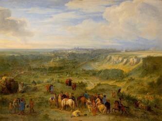 Investissement du Luxembourg, 1684 (Adam Frans van der Meulen) - Muzeo.com