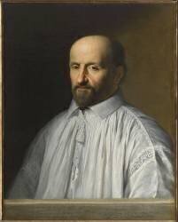 Jean Duvergier de Hauranne (1581-1643), abbé de Saint-Cyran (Philippe de Champaigne) - Muzeo.com