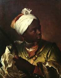 Jeune homme tenant un arc (Hyacinthe Rigaud) - Muzeo.com