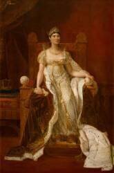 Joséphine de Beauharnais, impératrice des Français (1763-1814), représentée en 1807 (Guillaume Guillon Lethière) - Muzeo.com